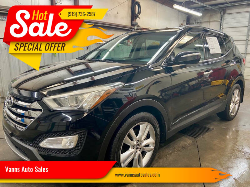 2013 Hyundai Santa Fe Sport for sale at Vanns Auto Sales in Goldsboro NC