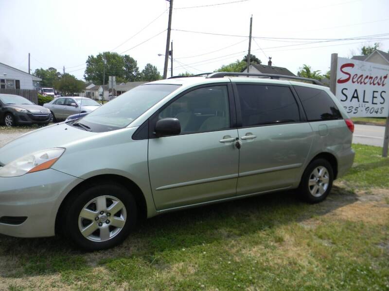 2008 Toyota Sienna for sale at SeaCrest Sales, LLC in Elizabeth City NC
