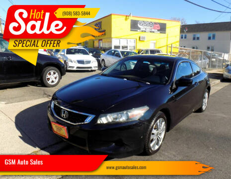2008 Honda Accord for sale at GSM Auto Sales in Linden NJ