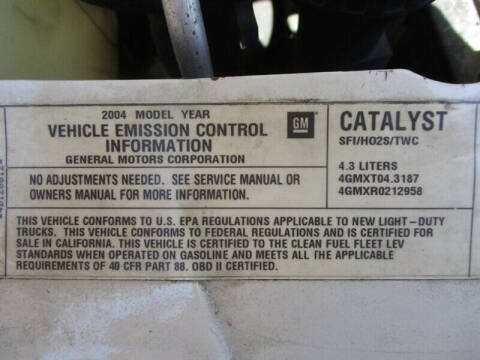 2004 Chevrolet Astro