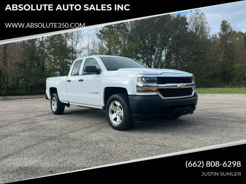 2019 Chevrolet Silverado 1500 LD for sale at ABSOLUTE AUTO SALES INC in Corinth MS