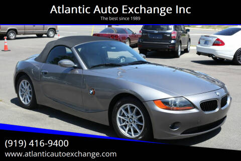 2004 BMW Z4 for sale at Atlantic Auto Exchange Inc in Durham NC