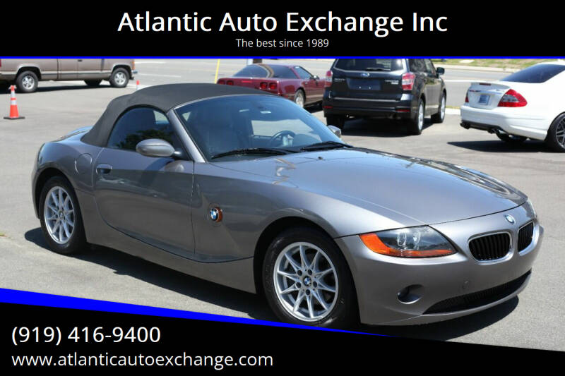 2004 BMW Z4 for sale at Atlantic Auto Exchange Inc in Durham NC