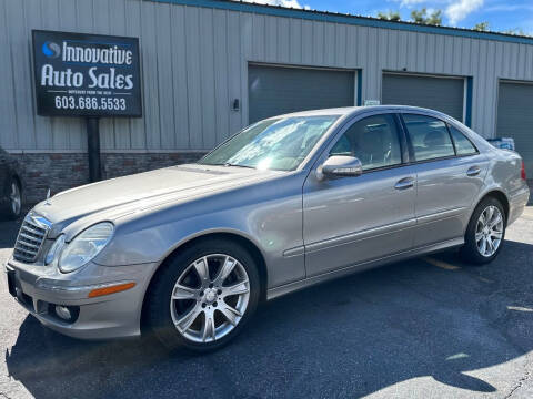 2009 Mercedes-Benz E-Class for sale at Innovative Auto Sales in Hooksett NH