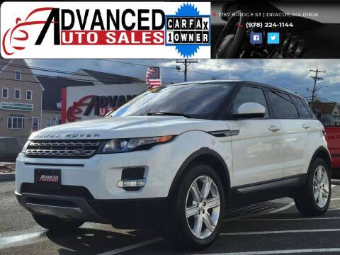 2014 Land Rover Range Rover Evoque for sale at Advanced Auto Sales in Dracut MA