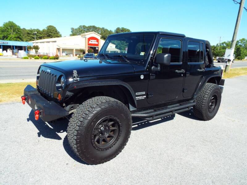 2011 Jeep Wrangler Unlimited for sale at USA 1 Autos in Smithfield VA
