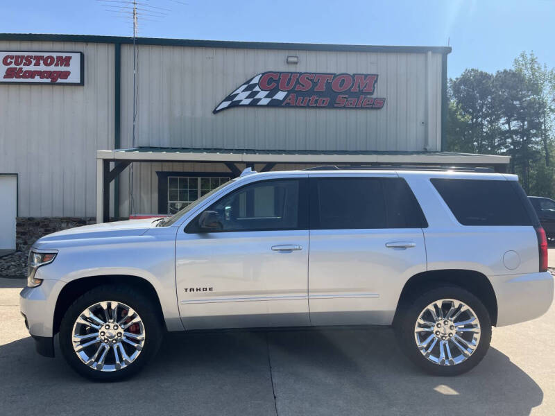 Used 2018 Chevrolet Tahoe Premier with VIN 1GNSKCKJ8JR159105 for sale in Longview, TX