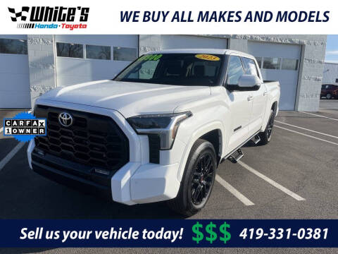 2023 Toyota Tundra for sale at White's Honda Toyota of Lima in Lima OH