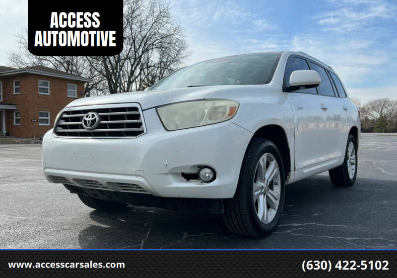 2009 Toyota Highlander for sale at ACCESS AUTOMOTIVE in Bensenville IL