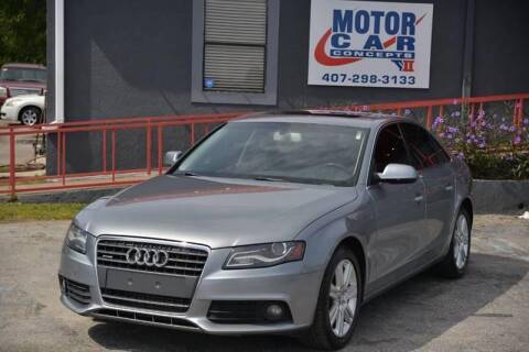 2011 Audi A4 for sale at Motor Car Concepts II - Kirkman Location in Orlando FL