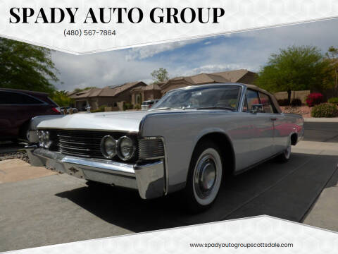 1965 Lincoln Continental for sale at Spady Auto Group in Scottsdale AZ