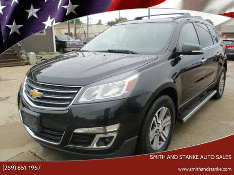 2015 Chevrolet Traverse for sale at Smith and Stanke Auto Sales in Sturgis MI