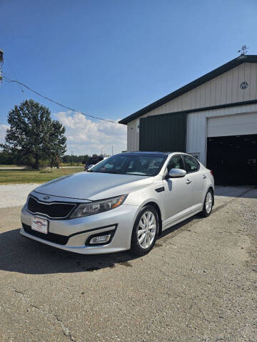 2014 Kia Optima for sale at WESTSIDE GARAGE LLC in Keokuk IA