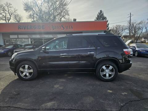 2012 GMC Acadia for sale at RIVERSIDE AUTO SALES in Sioux City IA