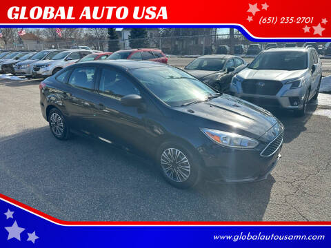 2017 Ford Focus for sale at GLOBAL AUTO USA in Saint Paul MN