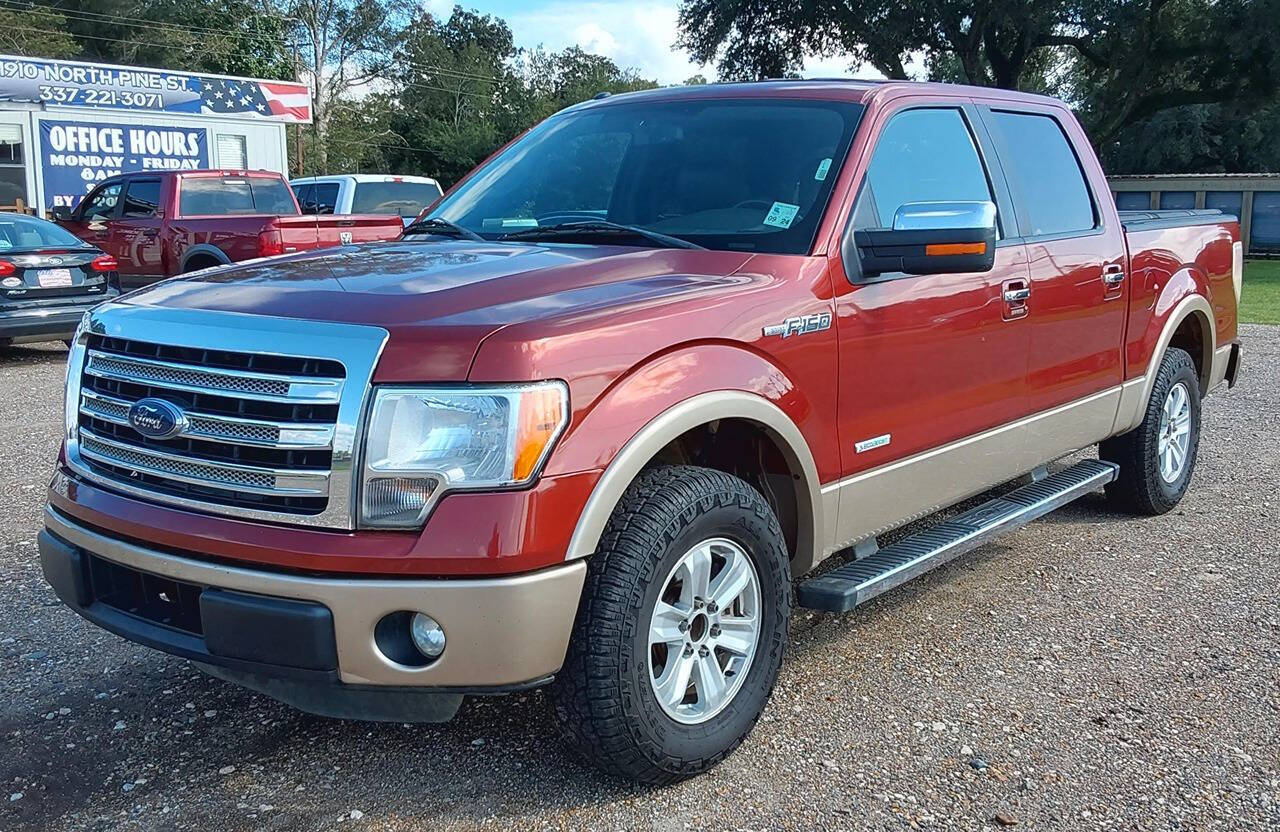 2014 Ford F-150 for sale at Theron's Auto Sales, LLC in Deridder, LA