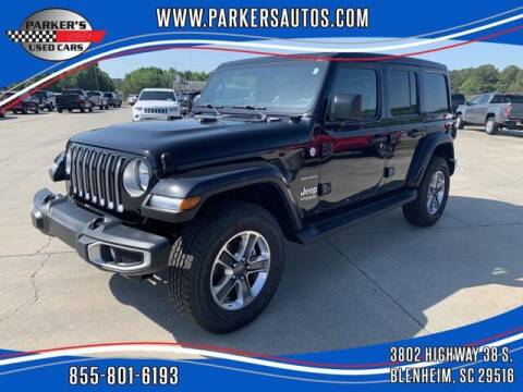 2021 Jeep Wrangler Unlimited for sale at Parker's Used Cars in Blenheim SC