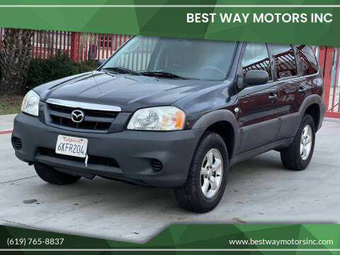 2005 Mazda Tribute for sale at BEST WAY MOTORS INC in San Diego CA