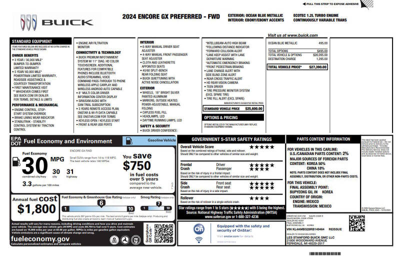 2024 Buick Encore GX Preferred