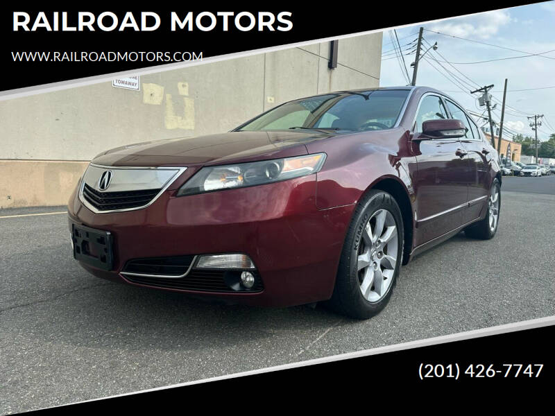 2012 Acura TL for sale at RAILROAD MOTORS in Hasbrouck Heights NJ