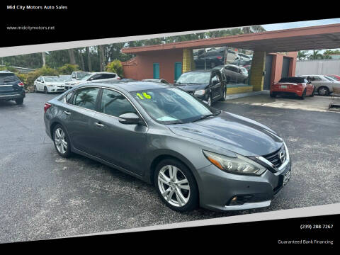2016 Nissan Altima for sale at Mid City Motors Auto Sales in Fort Myers FL