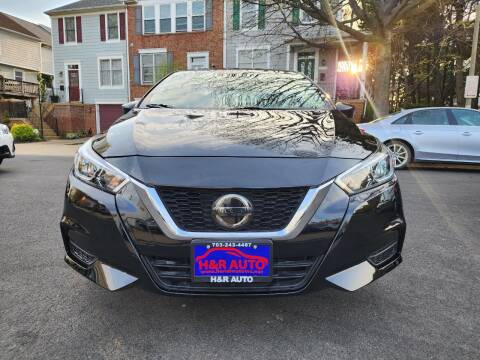 2021 Nissan Versa for sale at H & R Auto in Arlington VA
