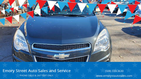 2013 Chevrolet Equinox for sale at Emory Street Auto Sales and Service in Attleboro MA
