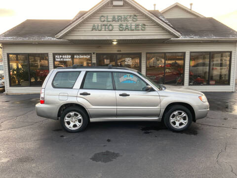 2007 Subaru Forester for sale at Clarks Auto Sales in Middletown OH