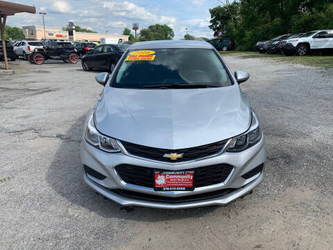 2016 Chevrolet Cruze for sale at Community Auto Brokers in Crown Point IN