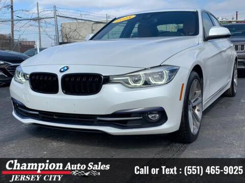 2018 BMW 3 Series for sale at CHAMPION AUTO SALES OF JERSEY CITY in Jersey City NJ
