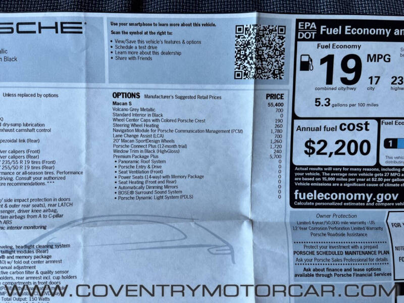 2018 Porsche Macan S