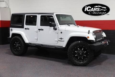 2015 Jeep Wrangler Unlimited for sale at iCars Chicago in Skokie IL