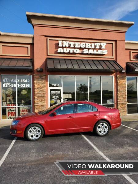 2010 Ford Fusion for sale at INTEGRITY AUTO SALES in Clarksville TN