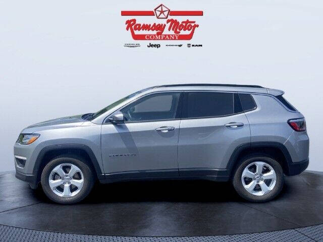 Used 2021 Jeep Compass Latitude with VIN 3C4NJDBB5MT516131 for sale in Harrison, AR