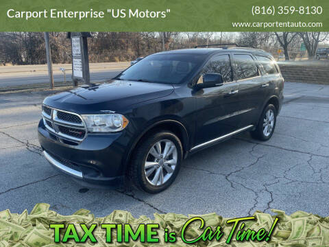 2013 Dodge Durango for sale at Carport Enterprise "US Motors" - Kansas in Kansas City KS
