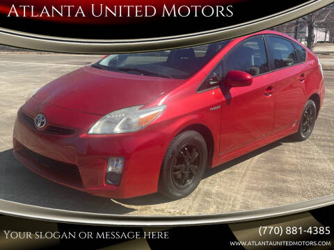 2010 Toyota Prius for sale at Atlanta United Motors in Jefferson GA