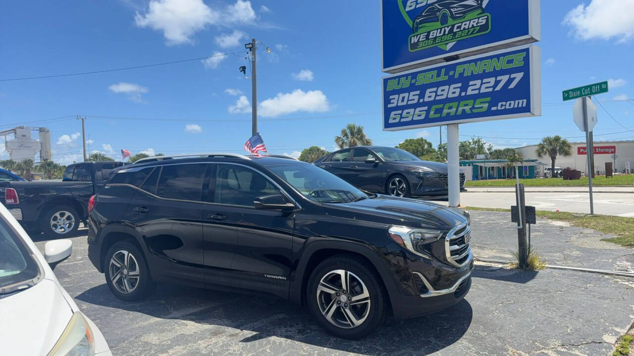Black 2019 GMC Terrain SLT SLT 4dr SUV 1