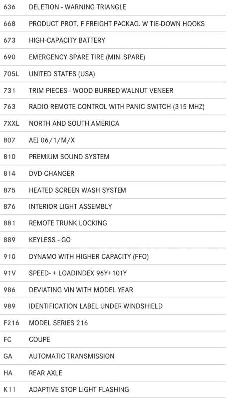 2007 Mercedes-Benz CL-Class CL 600