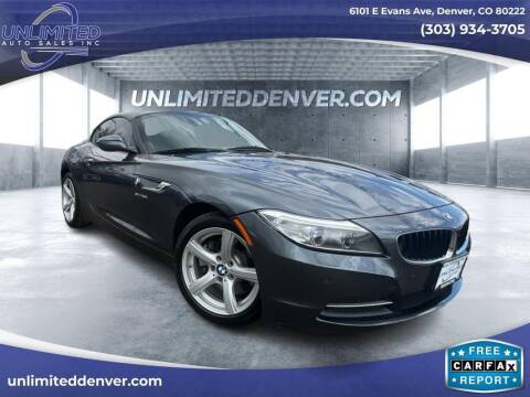 2014 BMW Z4 for sale at Unlimited Auto Sales in Denver CO