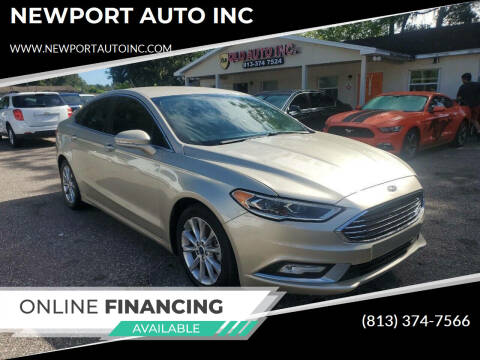 2017 Ford Fusion for sale at NEWPORT AUTO INC in Tampa FL