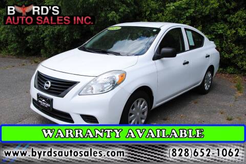 2014 Nissan Versa for sale at Byrds Auto Sales in Marion NC