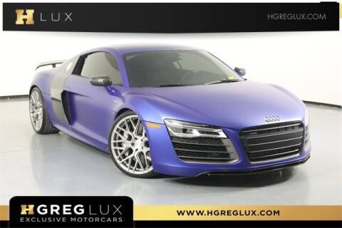 2015 Audi R8 for sale at HGREG LUX EXCLUSIVE MOTORCARS in Pompano Beach FL