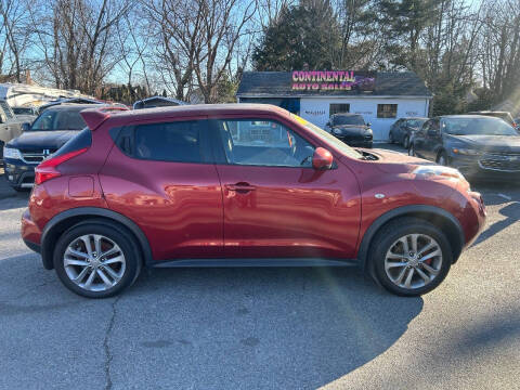 2014 Nissan JUKE for sale at Continental Auto Inc in Seekonk MA