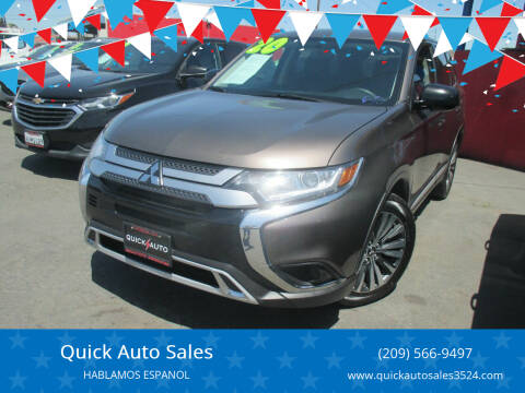 2020 Mitsubishi Outlander for sale at Quick Auto Sales in Ceres CA