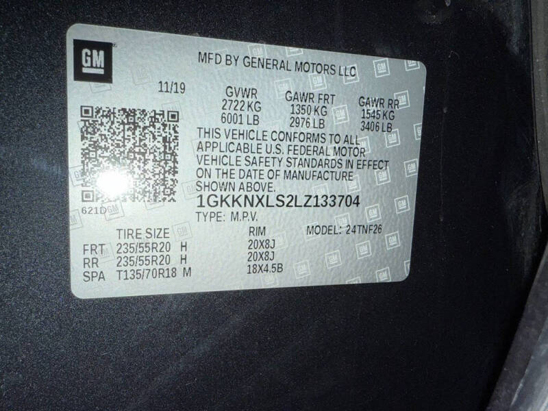 2020 GMC Acadia Denali