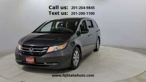 2016 Honda Odyssey for sale at NJ State Auto Used Cars in Jersey City NJ