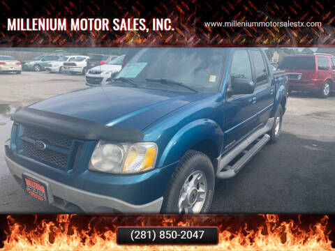 Ford Explorer Sport Trac For Sale In Rosenberg Tx Millenium Motor Sales Inc