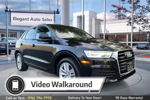 2018 Audi Q3 for sale at Elegant Auto Sales in Rancho Cordova CA