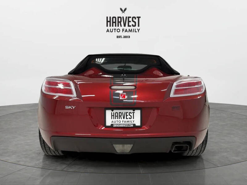 2009 Saturn SKY Ruby Red SE