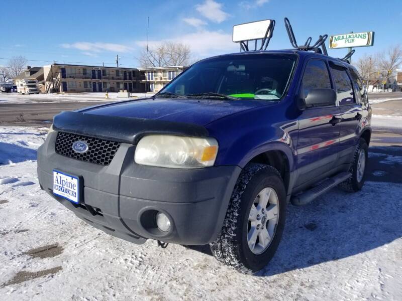 2005 Ford Escape for sale at Alpine Motors LLC in Laramie WY